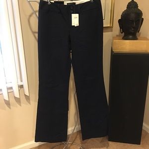 NWT sz 4 Banana Republic Navy slacks